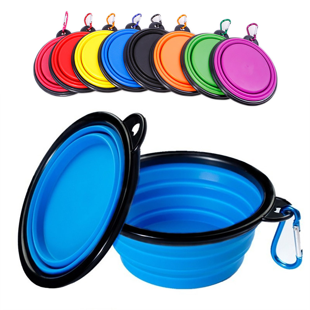 Camping Cooking Food - Collapsible Pet Silicone Dog Food Water