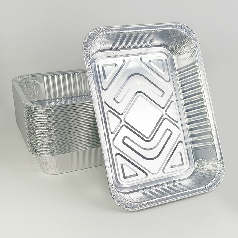 Aluminum Foil Heavy Duty - Disposable Aluminum Foil Pans 4900ml Large