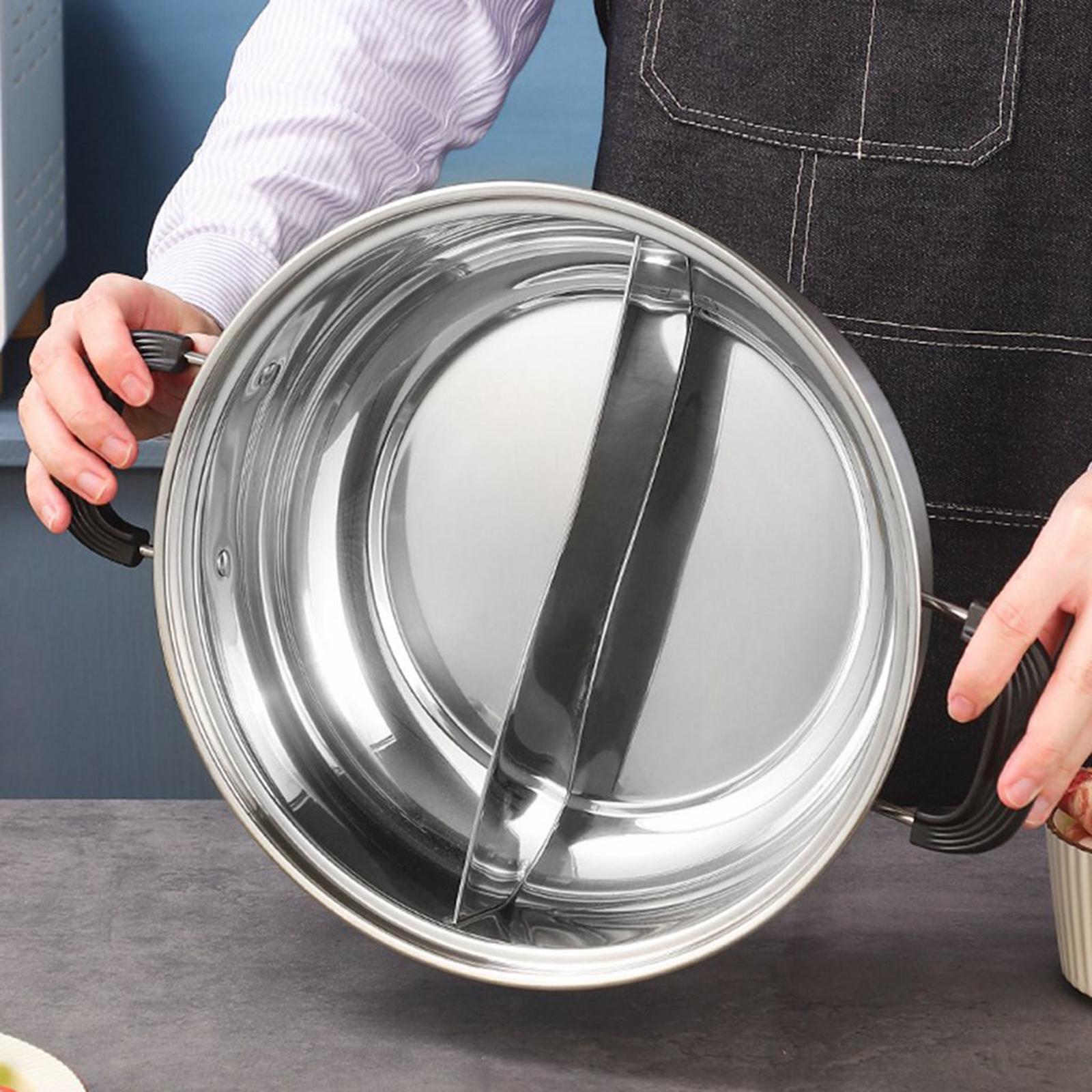 Camping Cooking Pot - Hot Pot with Divider Cooking Pot