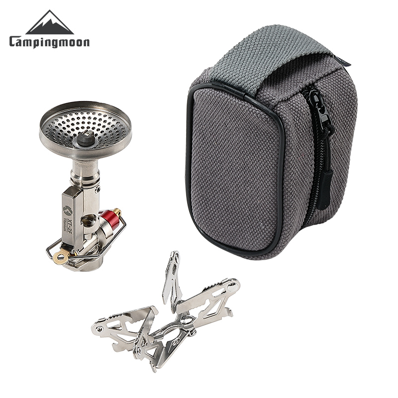 Camping Cooking Drawer - CAMPINGMOON XT-2F Xuanfeng Titanium Rocket Stove