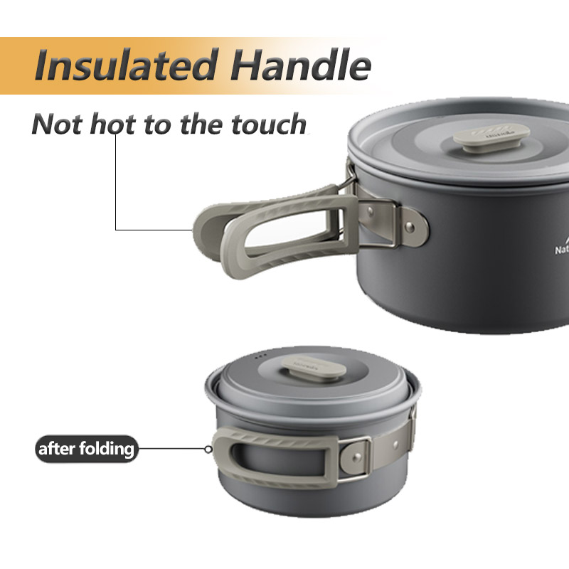Naturehike Camping Cookware Ki - Camping Cooking Set Jetboil recension och pris