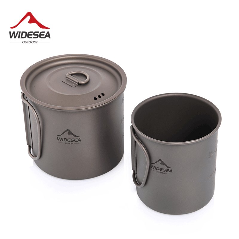 Widesea Camping Mug Titanium C - Camping Cooking Set Jetboil recension och pris