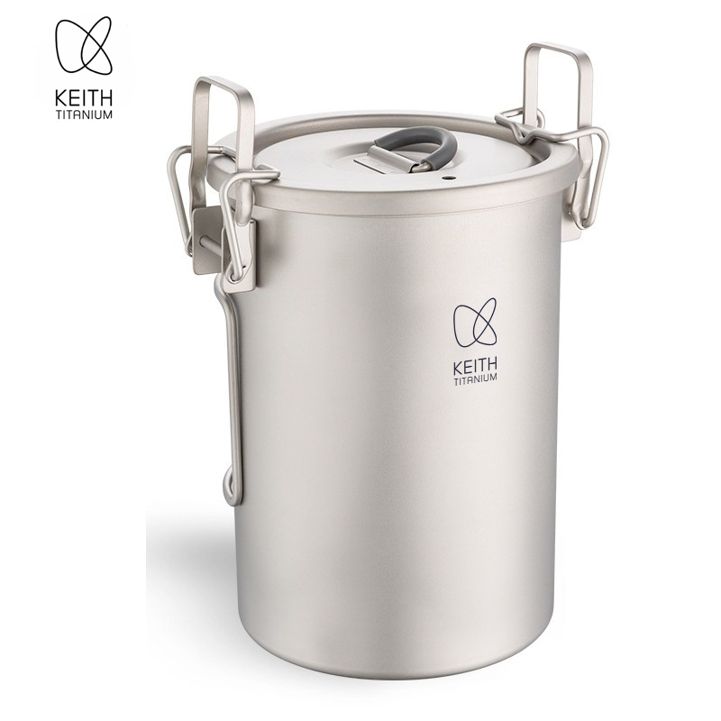KEITH Pure Titanium Rice Cooke - Camping Cooking Pot recension och pris