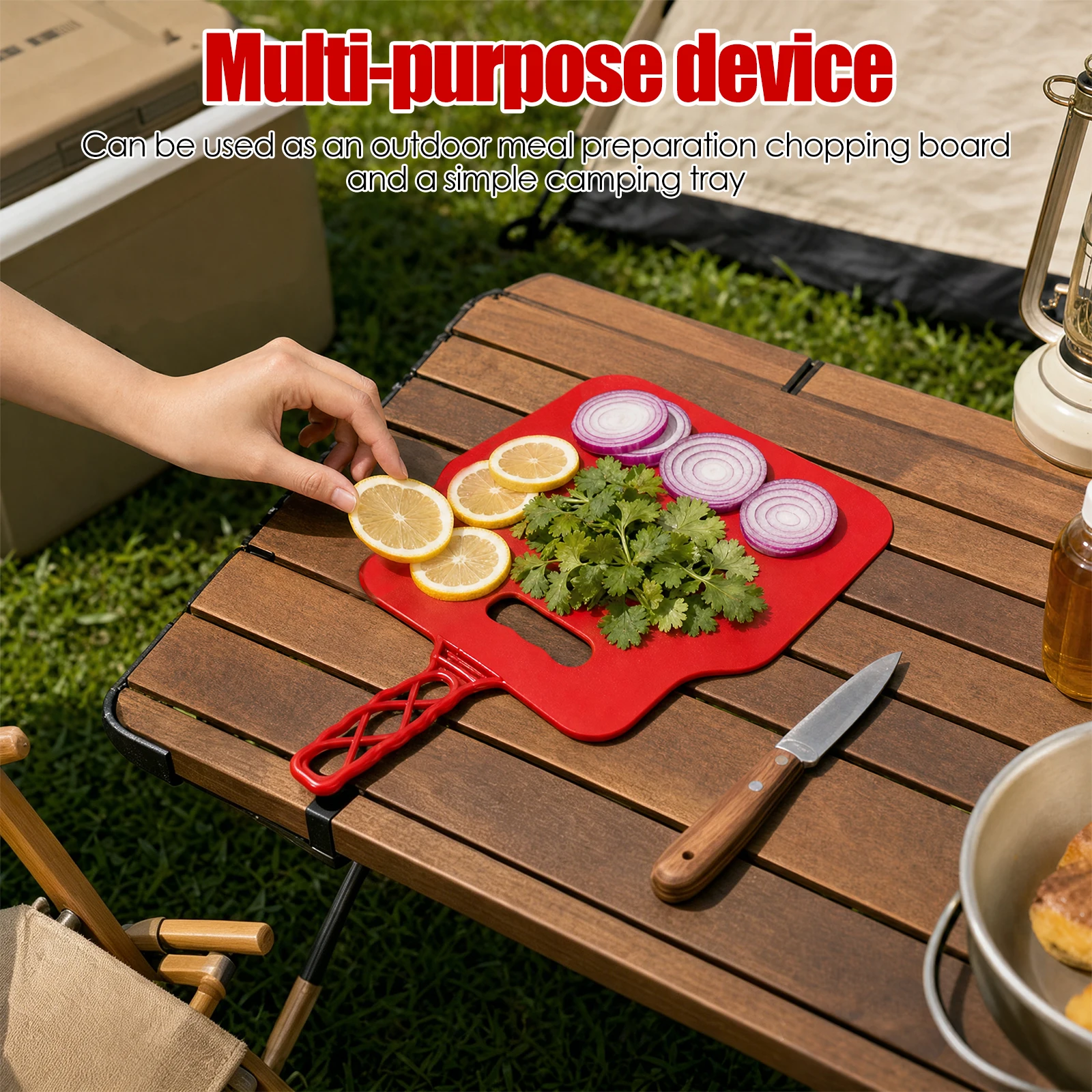 Manual Wind Maker Plastic Hand - Camping Cooking Meat recension och pris