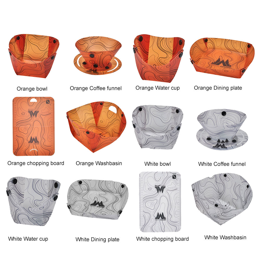 Foldable Camping Tableware Por - Camping Cooking Plate recension och pris