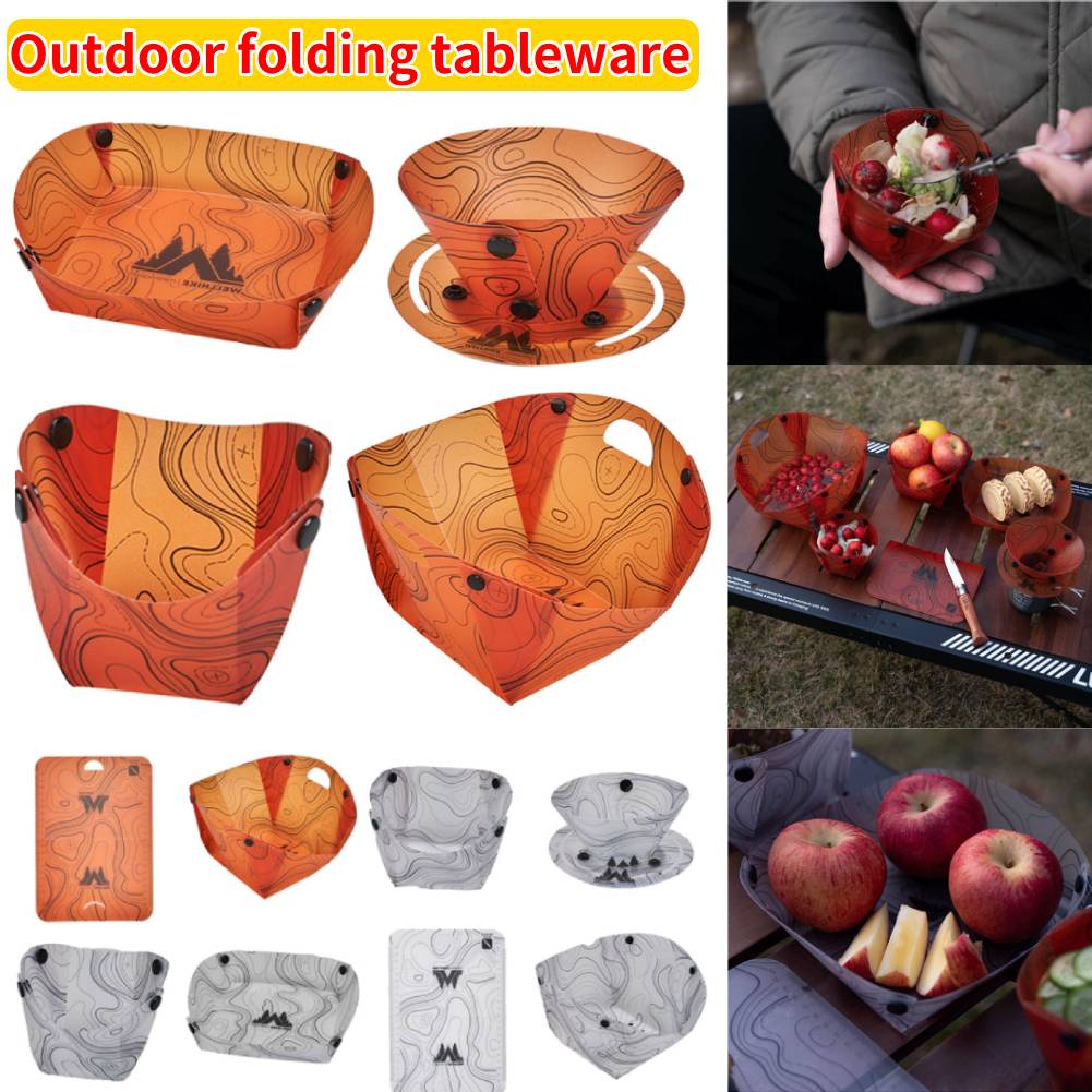 Outdoor Lightweight Folding Ta - Camping Cooking Plate recension och pris
