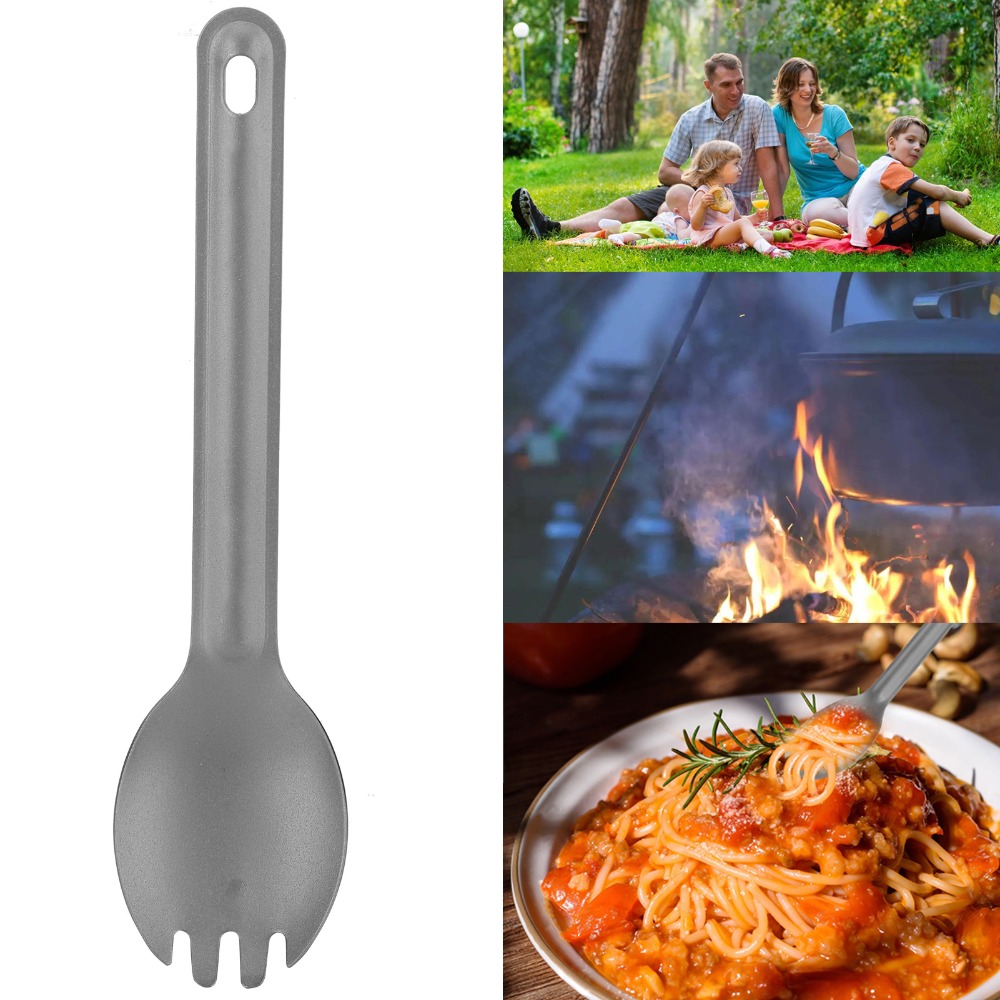 3 Pcs/Set Durable Lightweight  - Camp Spork Set recension och pris