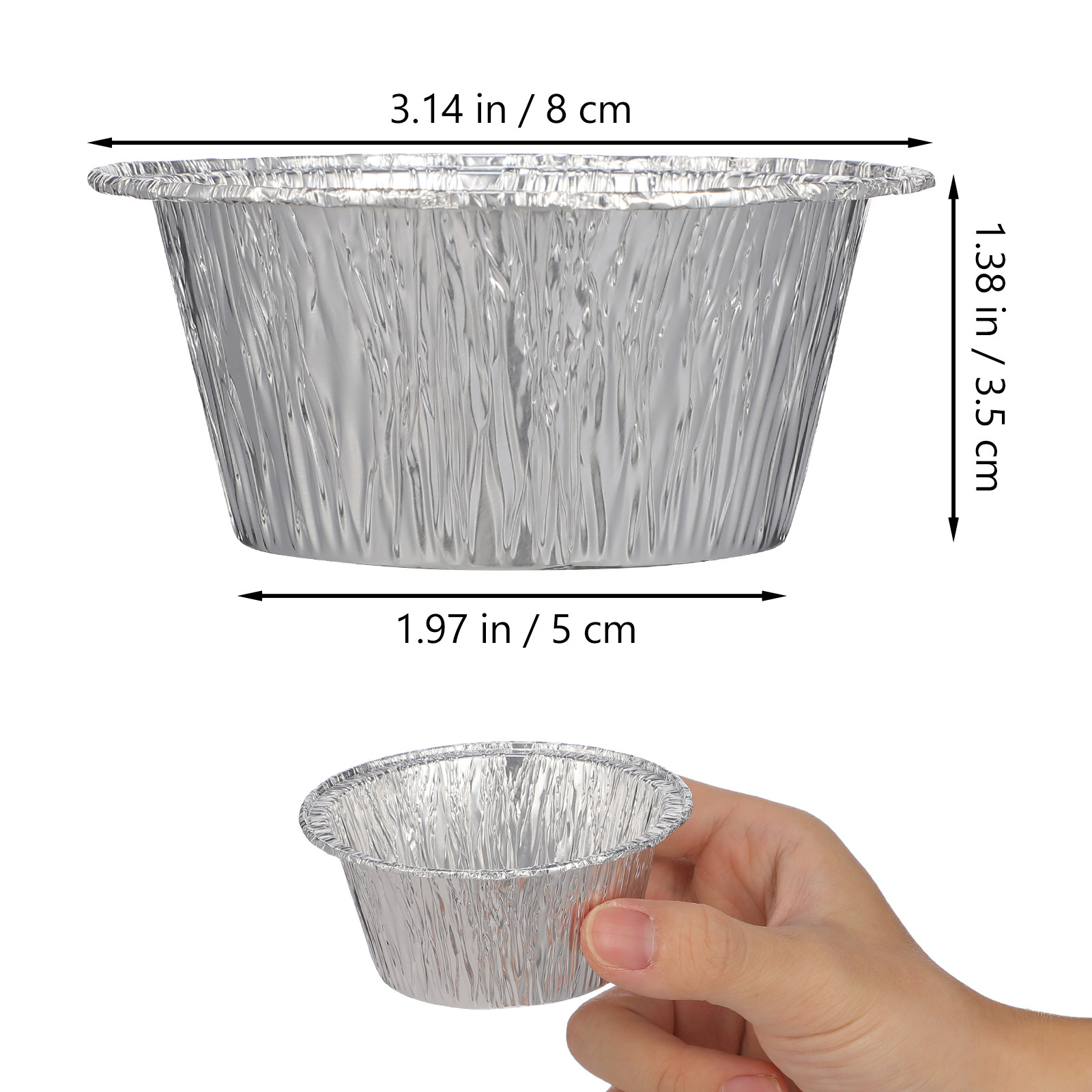 100Pcs Heavy Duty Aluminum Foi - Aluminum Foil Heavy Duty recension och pris