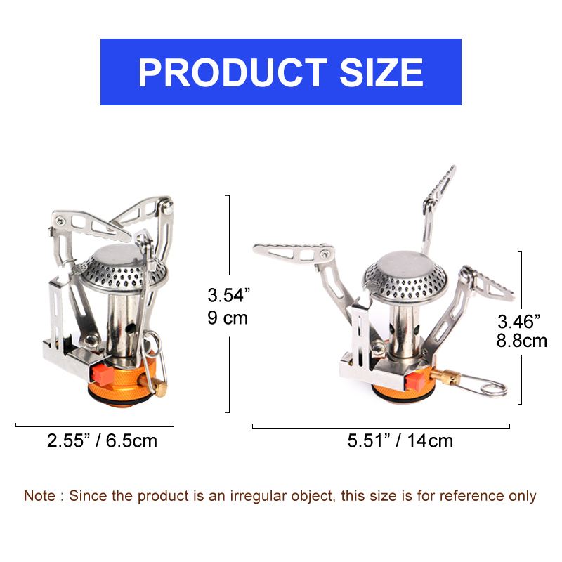 Widesea One-Piece Gas Stove 35 - Camping Cooking Plate recension och pris