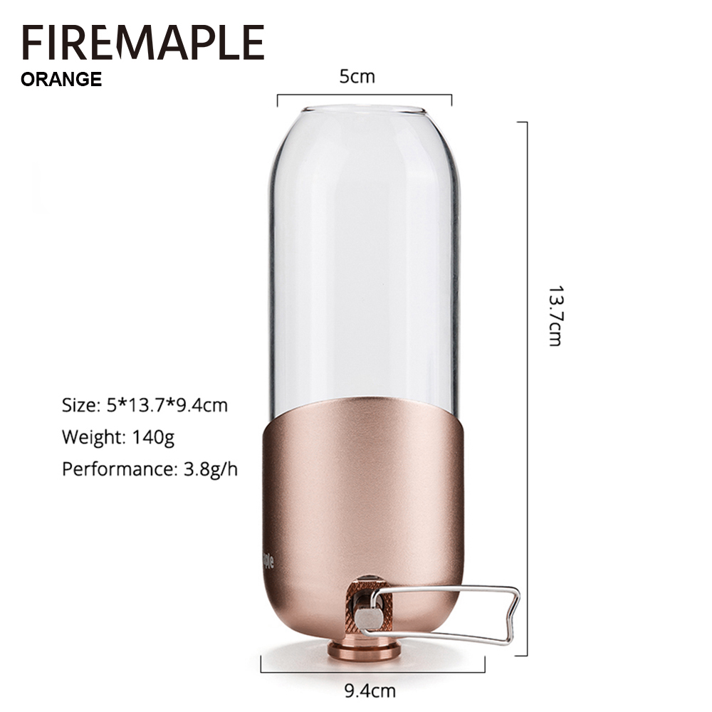 Fire Maple Orange Gas Lantern  - Camping Cooking Drawer recension och pris