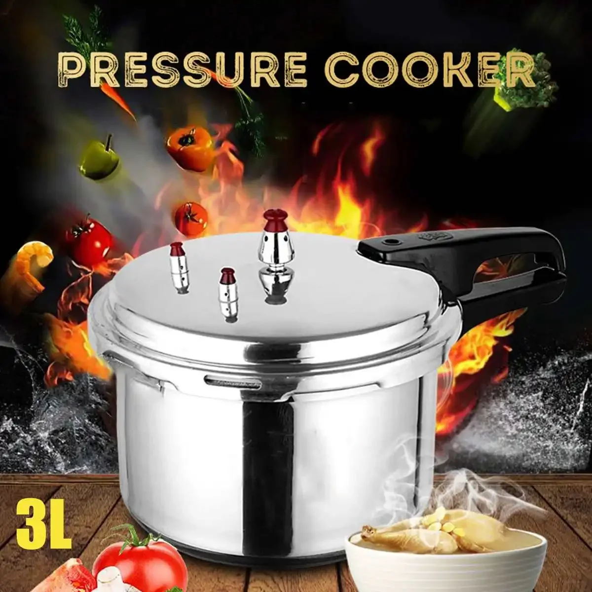 18/20/22/28cm Kitchen Pressure - Camping Cooking On Fire recension och pris