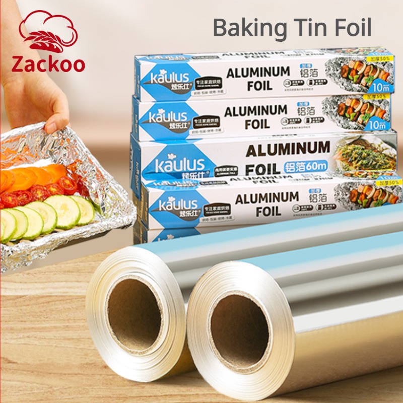 Zackoo 10/20/40M Aluminium Foi - Aluminum Foil Heavy Duty recension och pris