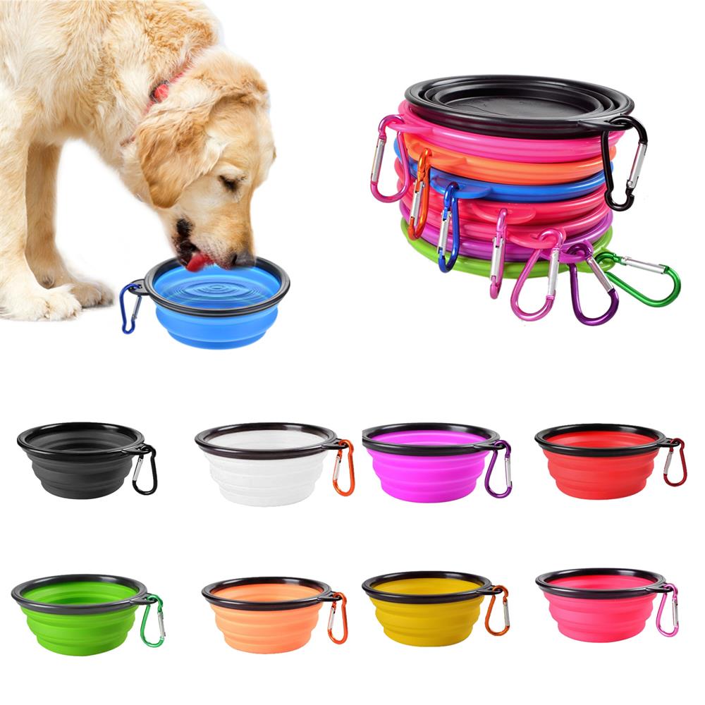 Collapsible Pet Silicone Dog F - Camping Cooking Food recension och pris