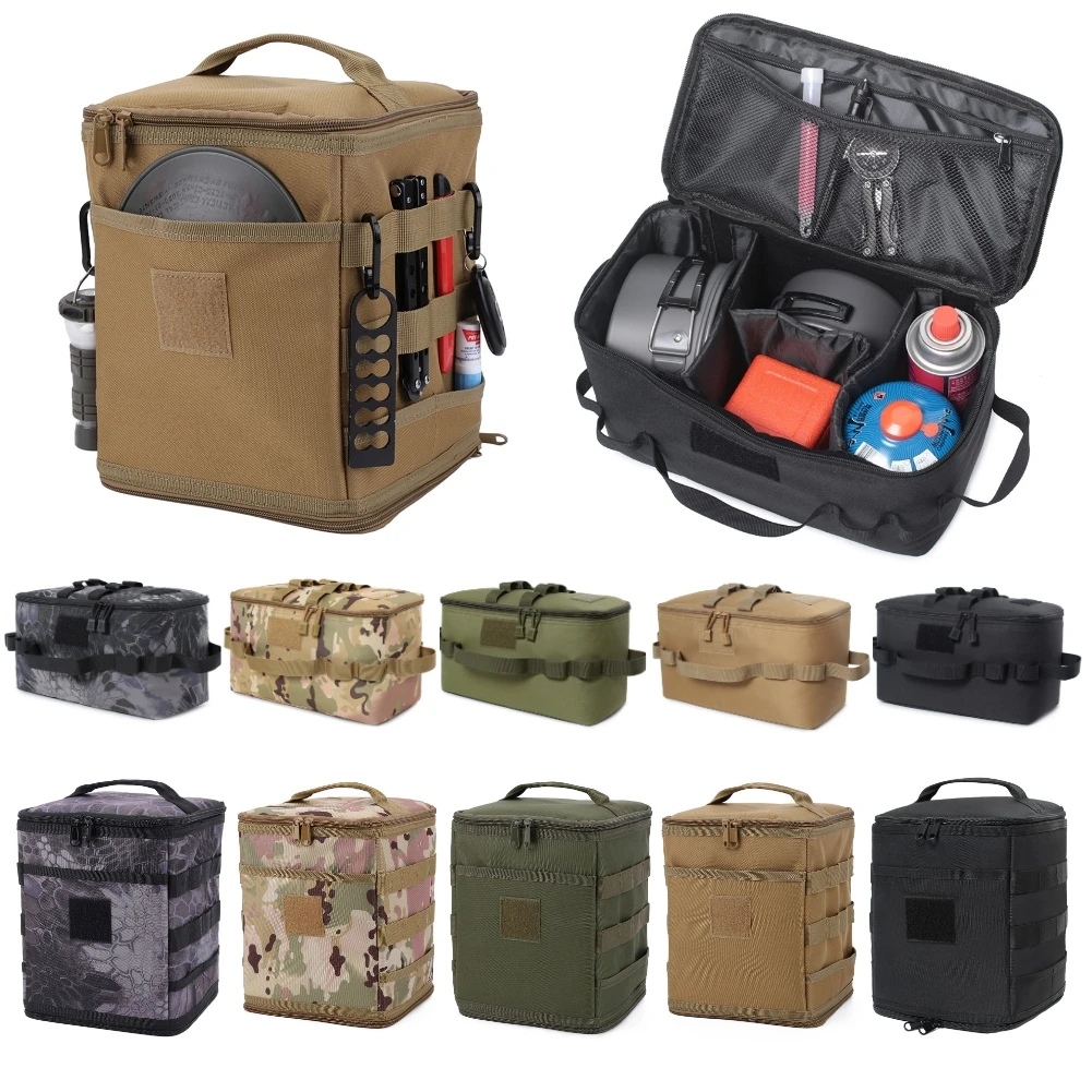 Tactical Pouch Camping Storage - Camping Cooking Utensil Organizer recension och pris