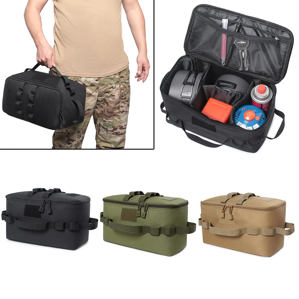 Tactical Pouch Camping Storage - Camping Cooking Utensil Organizer recension och pris
