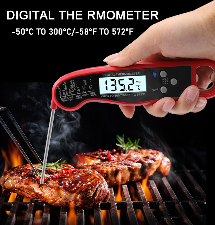 Camping Thermometer Waterproof - Meat Thermometer Camp recension och pris