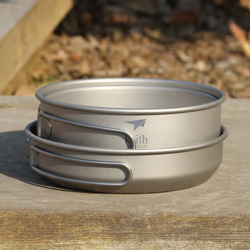 Keith 3PCS Titanium Cookware P - Camping Cooking Meat recension och pris