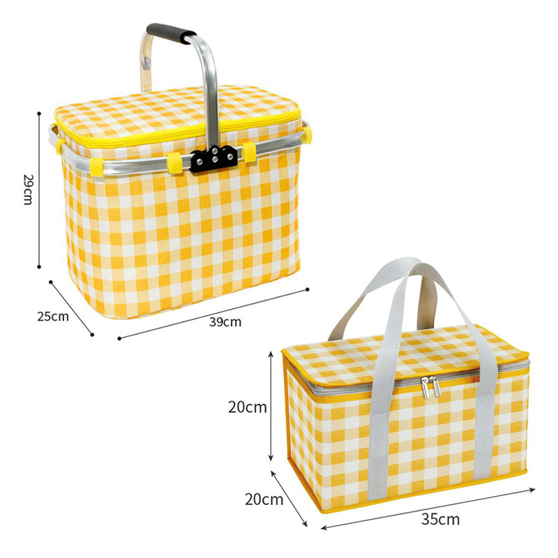 Retro Pastoral Lunch Bag Foldi - Camping Cooking Utensil Organizer recension och pris