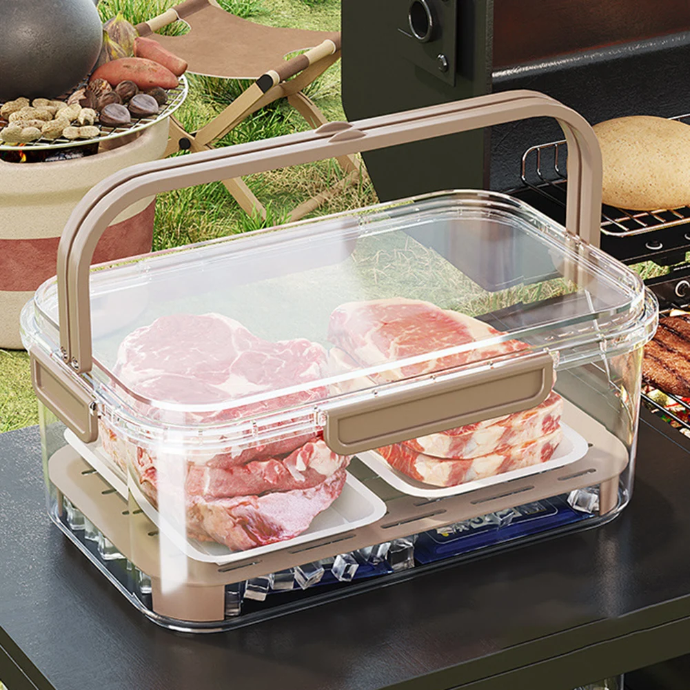 Portable Food Storage Containe - Camping Cooking Food recension och pris