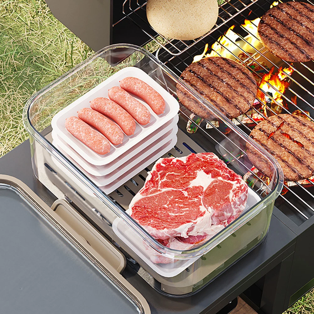 Portable Food Storage Containe - Camping Cooking Food recension och pris
