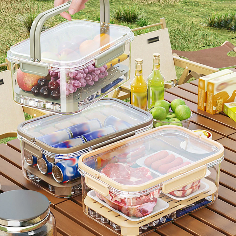 Portable Food Storage Containe - Camping Cooking Food recension och pris