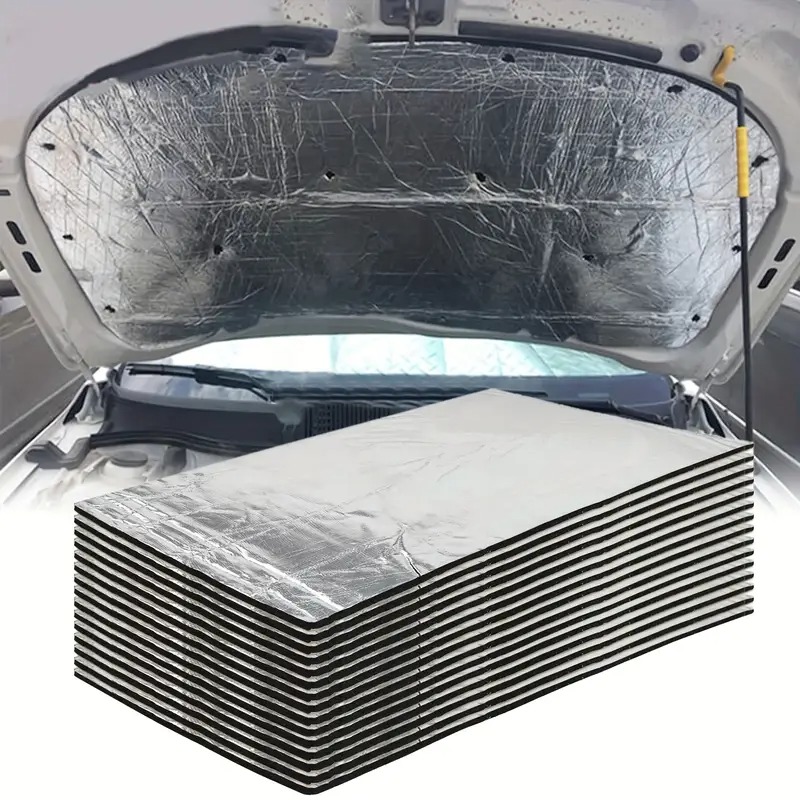 200x50cm 5/10mm Car Sound Mat  - Aluminum Foil Heavy Duty recension och pris
