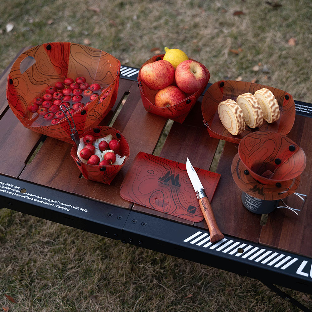 Outdoor Lightweight Folding Ta - Camping Cooking Plate recension och pris
