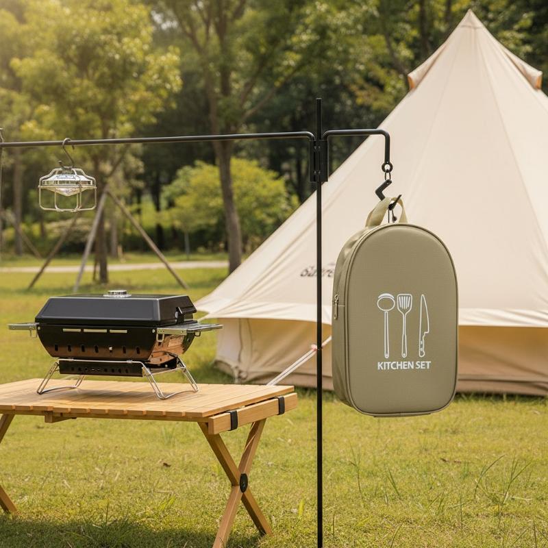 Outdoor Cooking Bag Camping St - Camping Cooking Utensil Organizer recension och pris