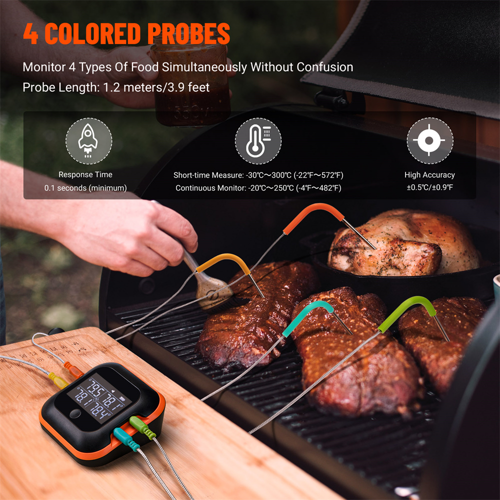 INKBIRD Bluetooth Meat Thermom - Meat Thermometer Camp recension och pris