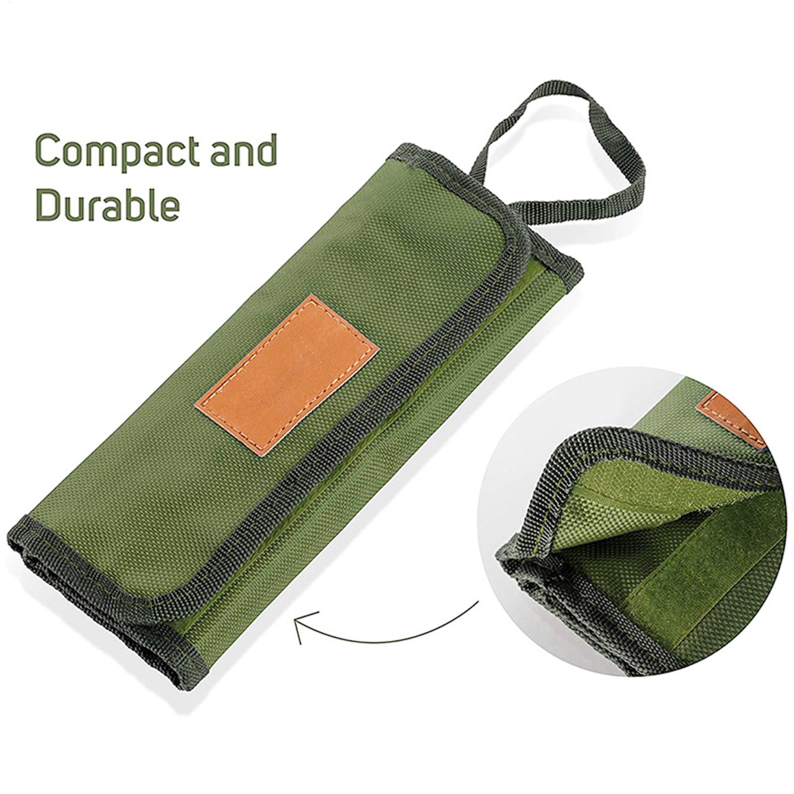 Camping Tableware Roll Bag Cam - Camping Cooking Utensil Organizer recension och pris