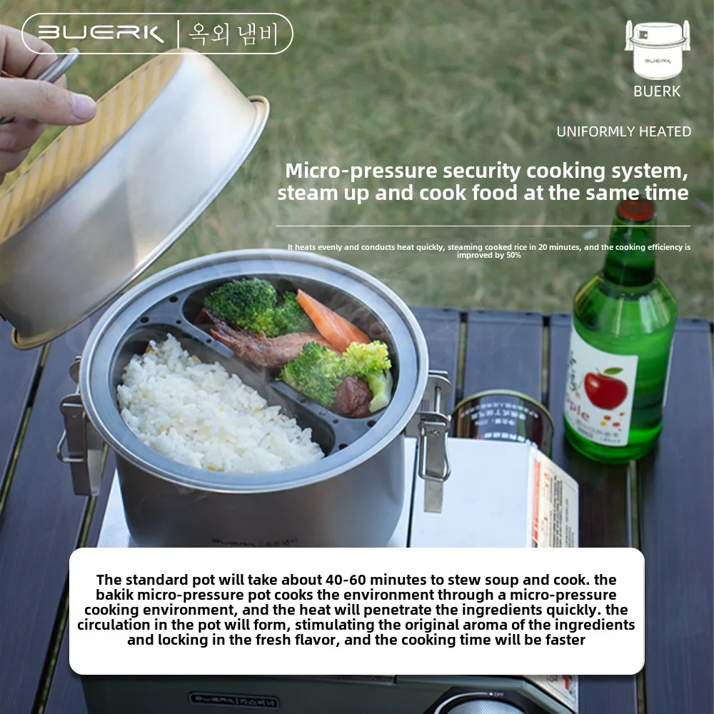 Outdoor Camping Multi Function - Camping Cooking Pot recension och pris