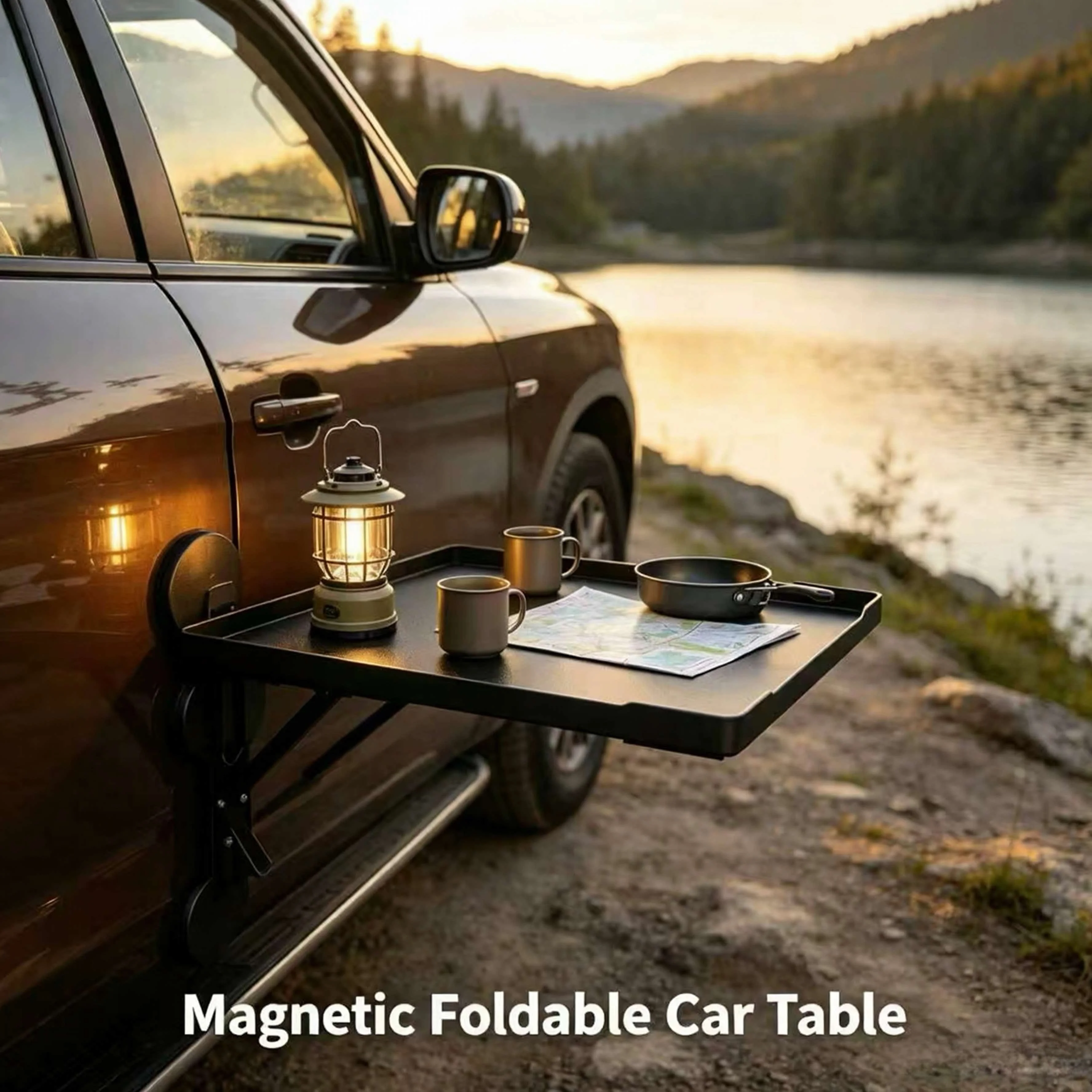 Portable Car Side Door Hanging - Camping Cooking Plate recension och pris