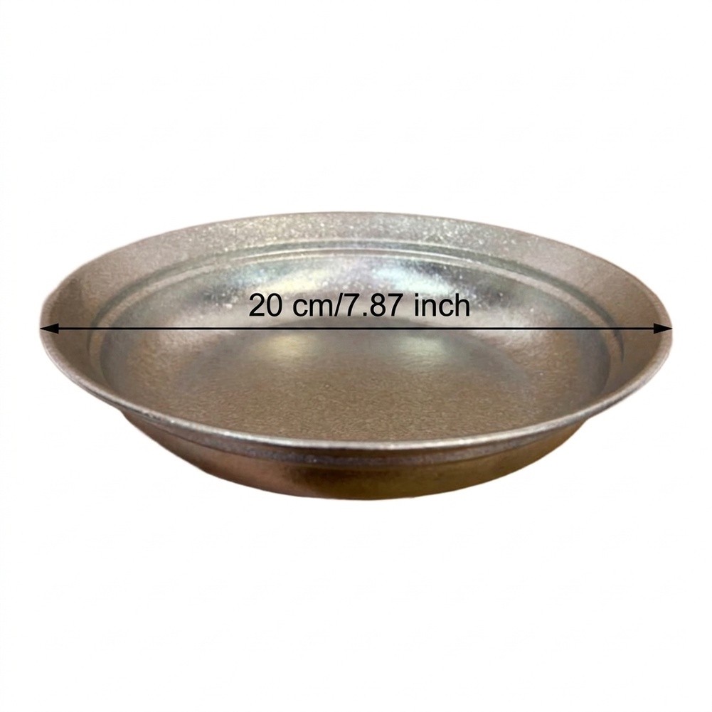 Pure Titanium Plate 20cm Silve - Camping Cooking Plate recension och pris