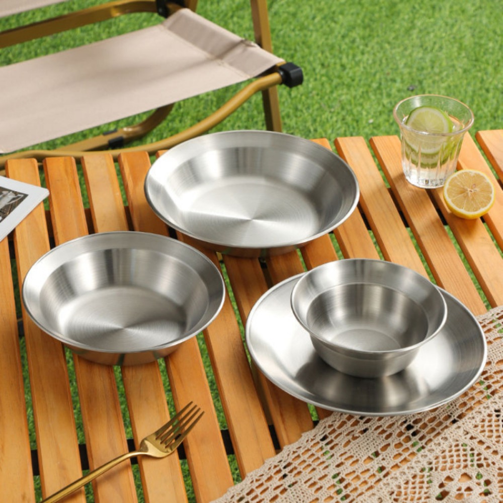 Stainless steel cutlery set pl - Camping Cooking Plate recension och pris