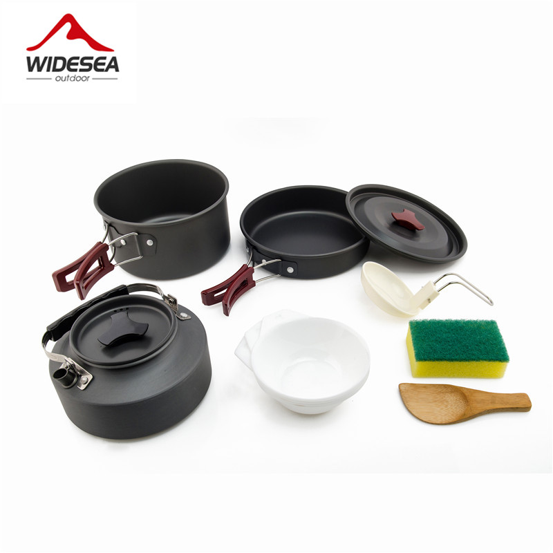 Widesea Camping Cookware Set O - Camping Cooking Set Jetboil recension och pris