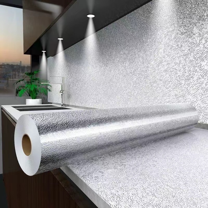 60cm*1m Self-Adhesive Stickers - Aluminum Foil Heavy Duty recension och pris