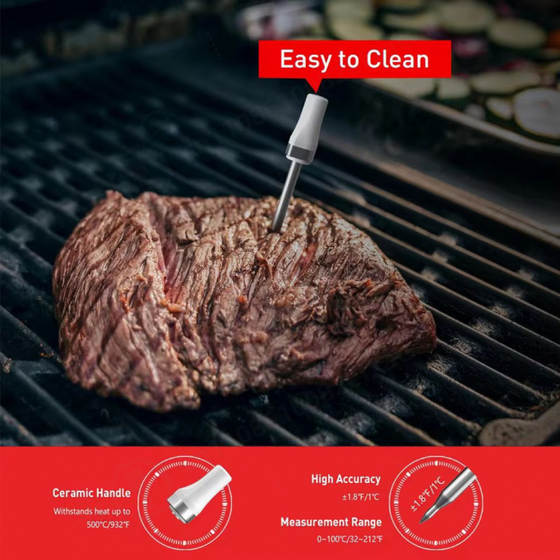Wireless Bluetooth Smart Meat  - Meat Thermometer Camp recension och pris