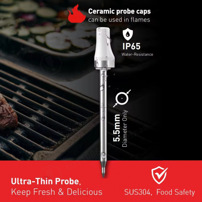Wireless Bluetooth Smart Meat  - Meat Thermometer Camp recension och pris