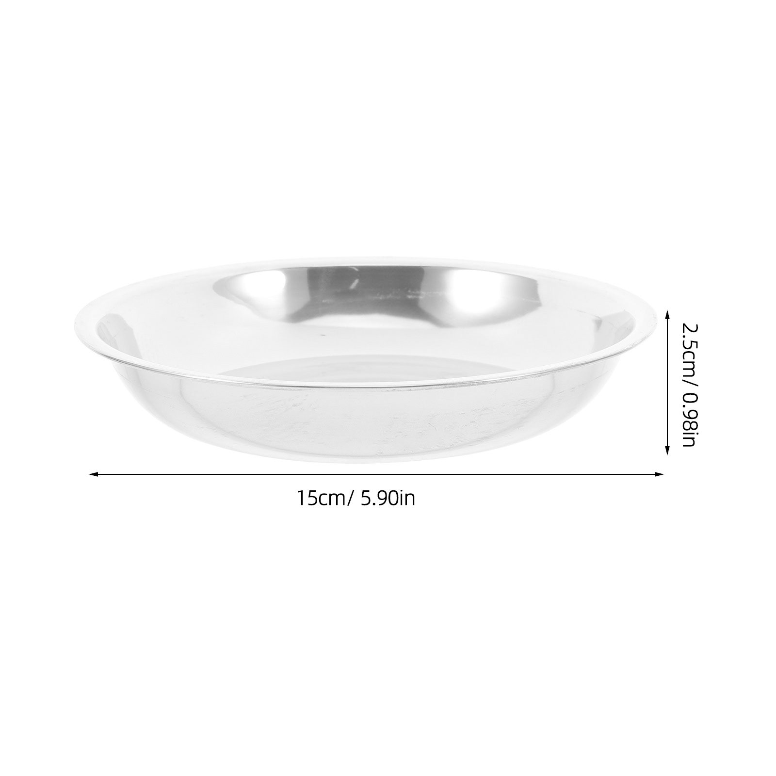 6Pcs High Quality Stainless St - Camping Cooking Plate recension och pris