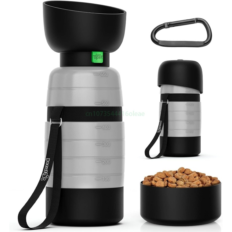 650ML Dog Water Bottle with 15 - Camping Cooking Food recension och pris