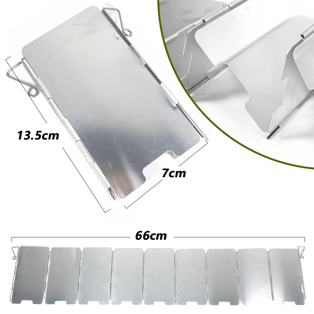 9 Plates Foldable Gas Stove Wi - Camping Cooking Plate recension och pris