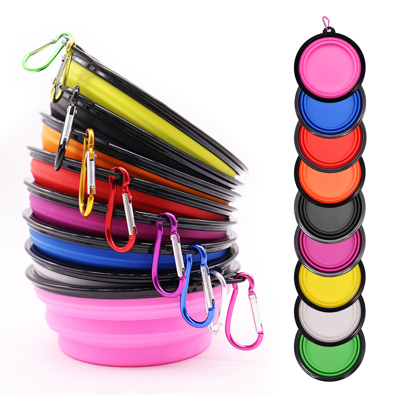 Collapsible Pet Silicone Dog F - Camping Cooking Food recension och pris